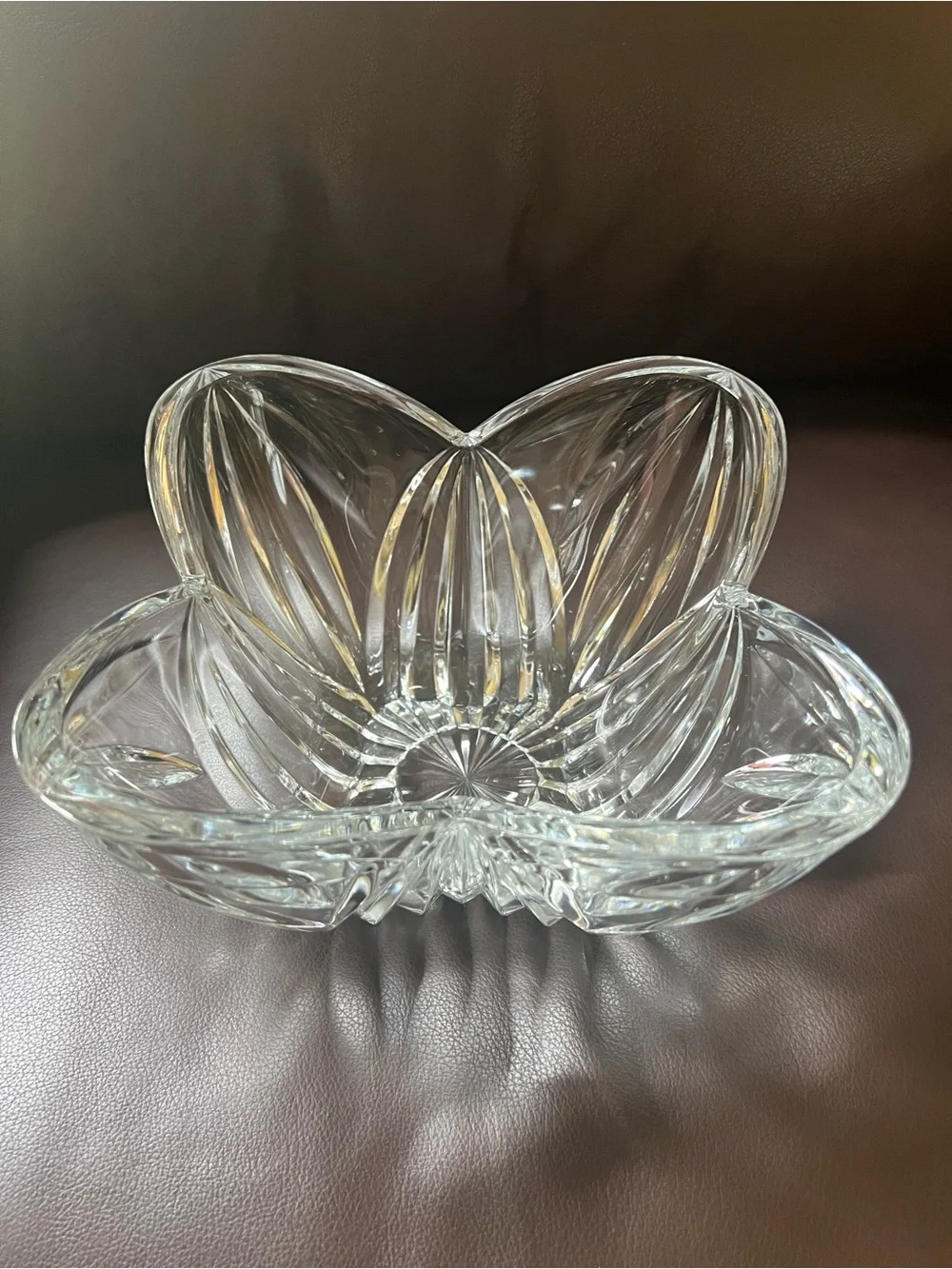 Mikasa Bowl Crystal Glass Lead Free Home Decor